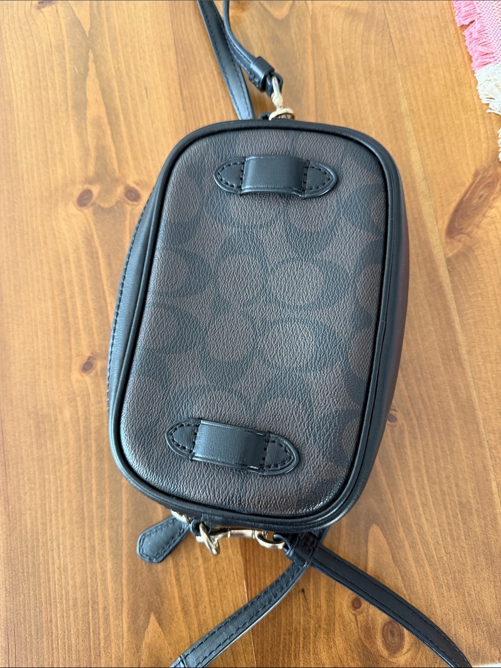 Coach Black Signature Small Crossbody Bag - Picture 7 of 8